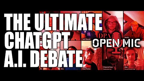 Will AI like ChatGPT go sentient & take over the world? Not so simple. A.I. Explained | DPA Open Mic