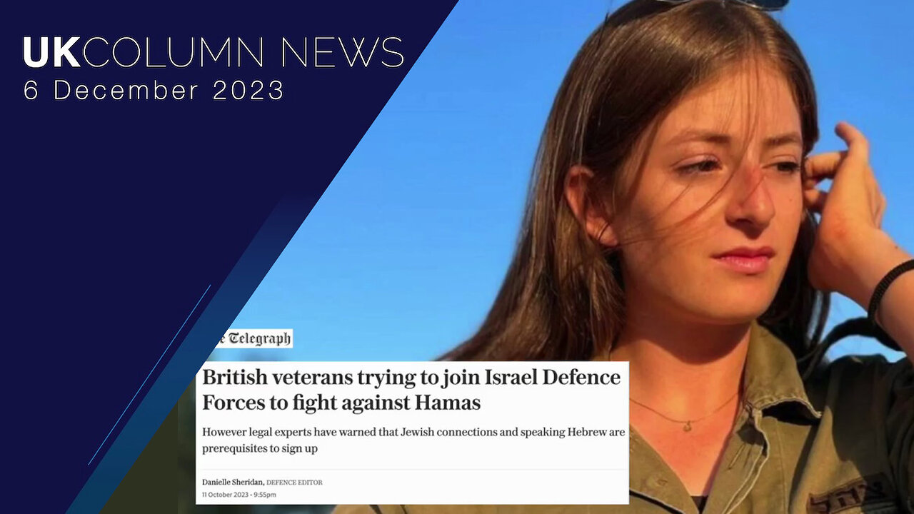 UK-Israeli Military Agreement - UK Column News