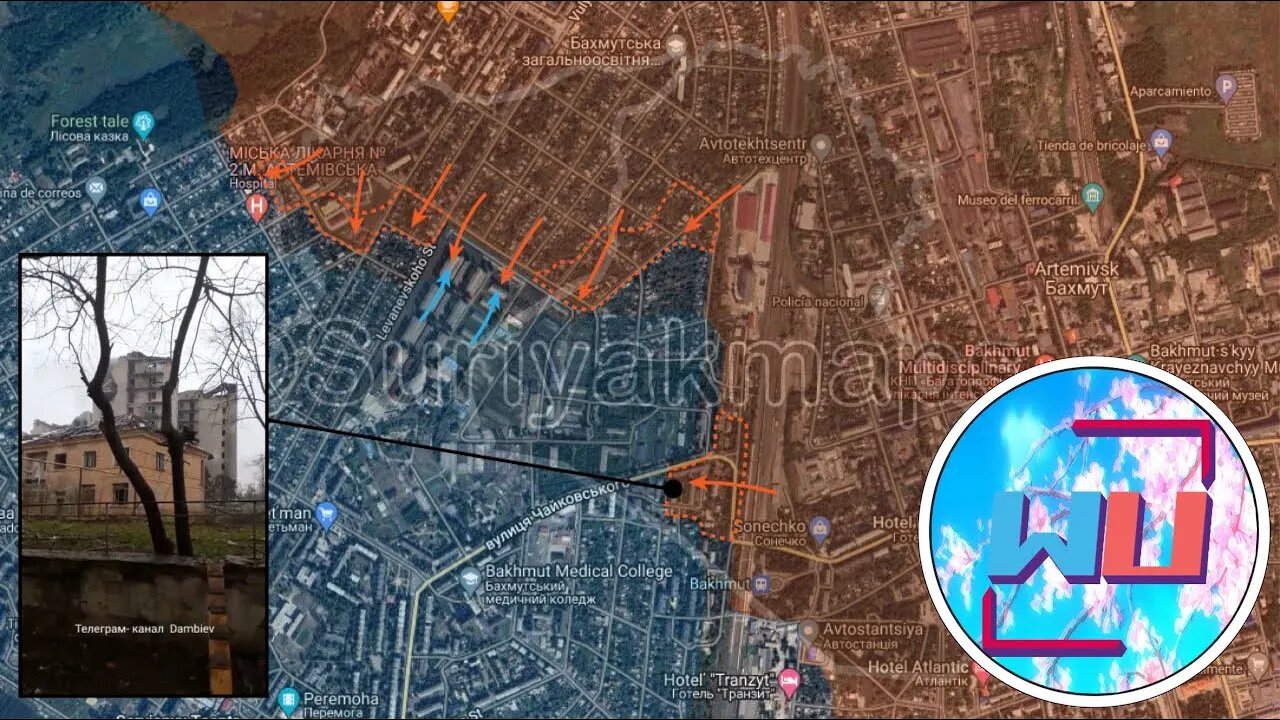 Russian Forces Cut Khromove Road | Fully Capture Central Bakhmut | Front Update 20/04/23