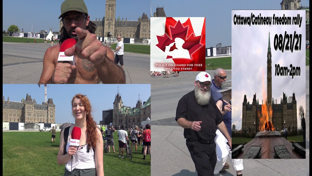 Ottawa Freedom Rally - August 21, 2021