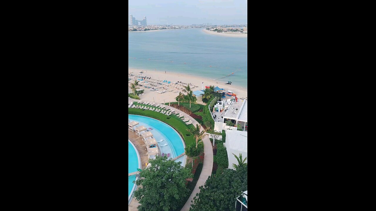 Dubai palm view