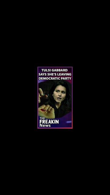 Former US Rep Tulsi Gabbard Announces She Is Walking Away From Democratic Party Over Woke Ideologues