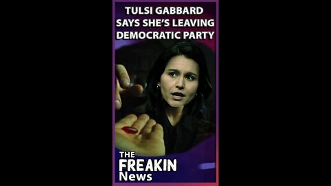 Former US Rep Tulsi Gabbard Announces She Is Walking Away From Democratic Party Over Woke Ideologues