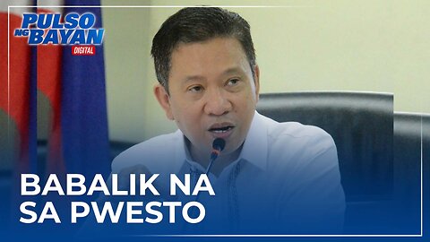 Suspended LTRFB chairman Teofilo Guadiz, balik-trabaho na simula ngayong araw