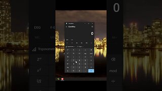 3 SEGREDOS da CALCULADORA do WINDOWS #shorts
