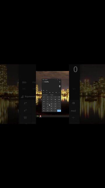 3 SEGREDOS da CALCULADORA do WINDOWS #shorts