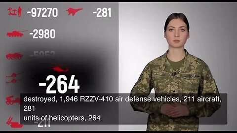 Ukrainian update on Russian losses