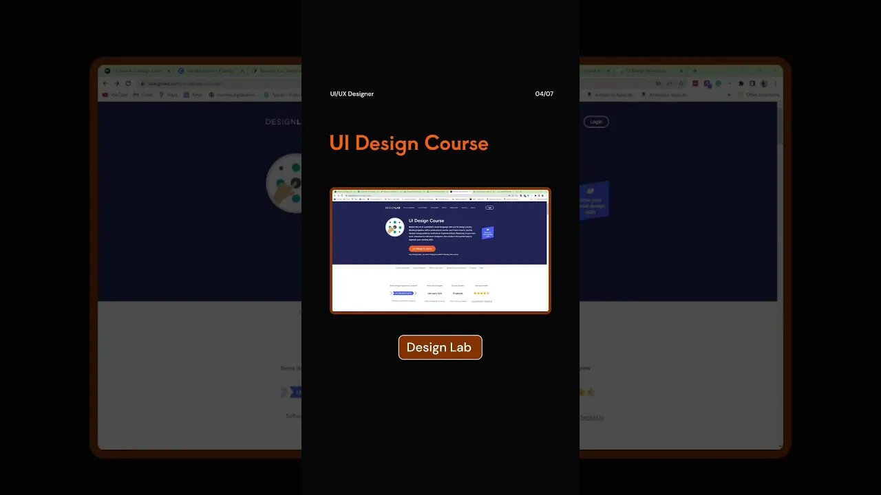 Beginner UI Design Courses #shorts #uiux #shortfeed