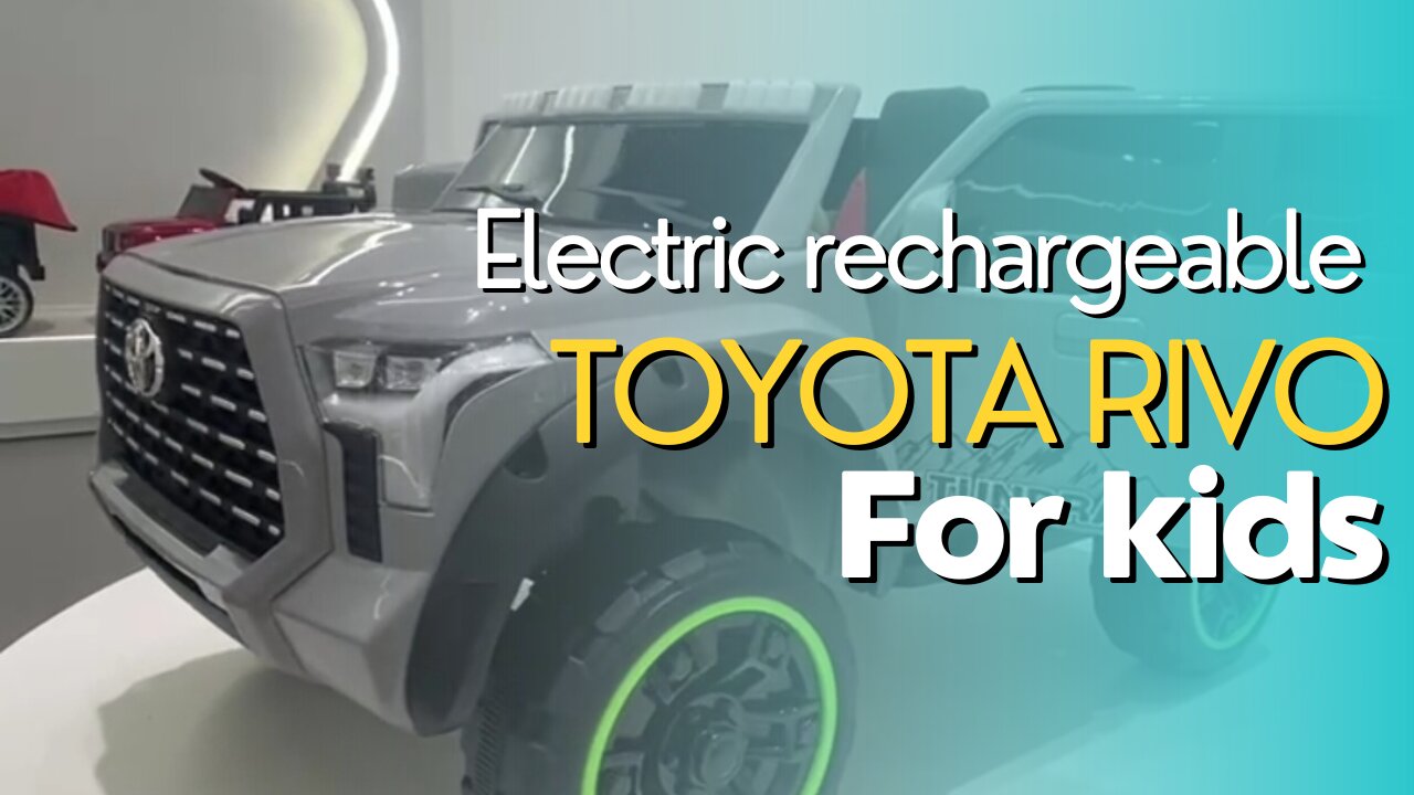 Toyota Rivo for kids | Electric toyota Rivo for kids | Kids Electric Jeeps