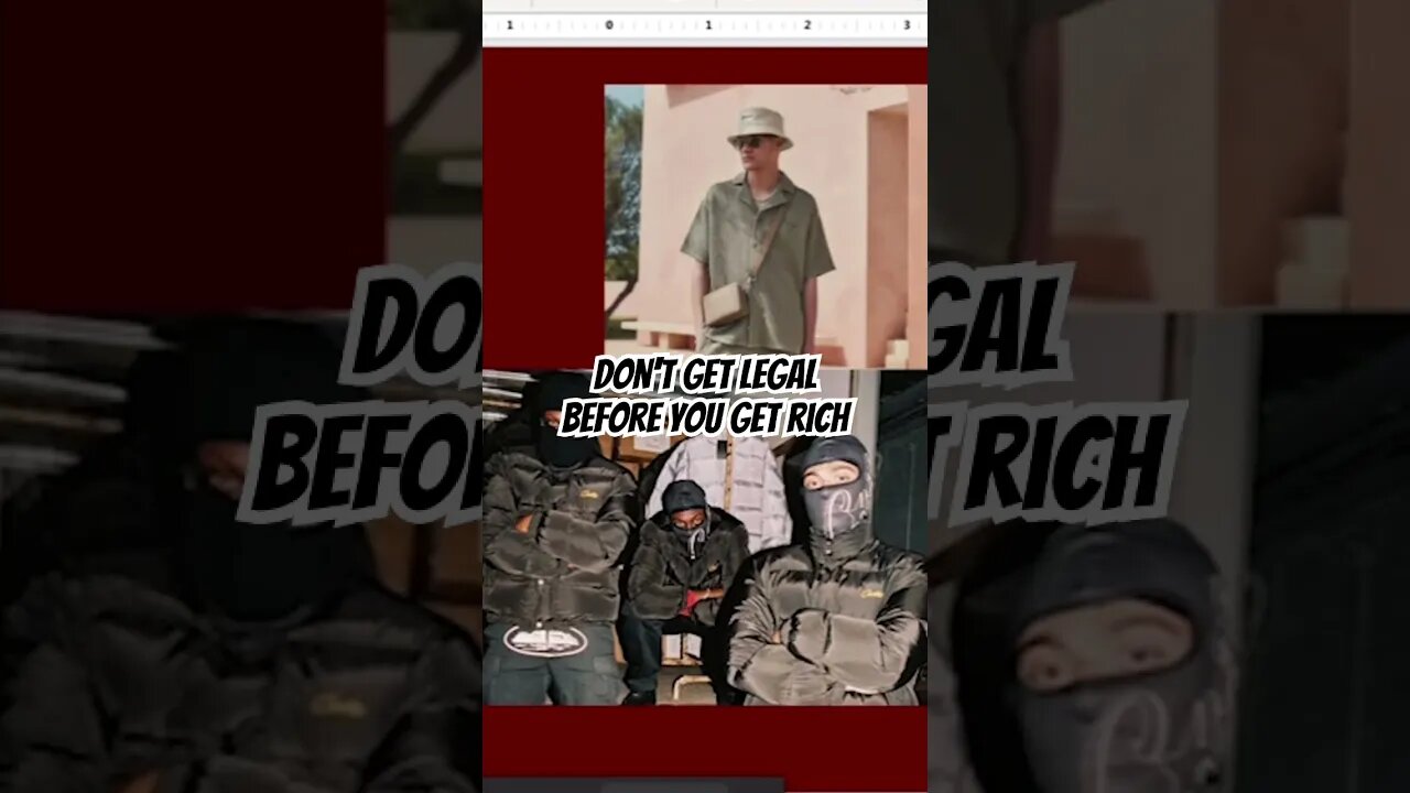 Don't get legal before you get rich #ecommerce #howtostartaclothingbrand