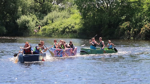 Cardboard Boat Races