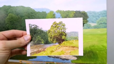 Painting Large Foreground Trees