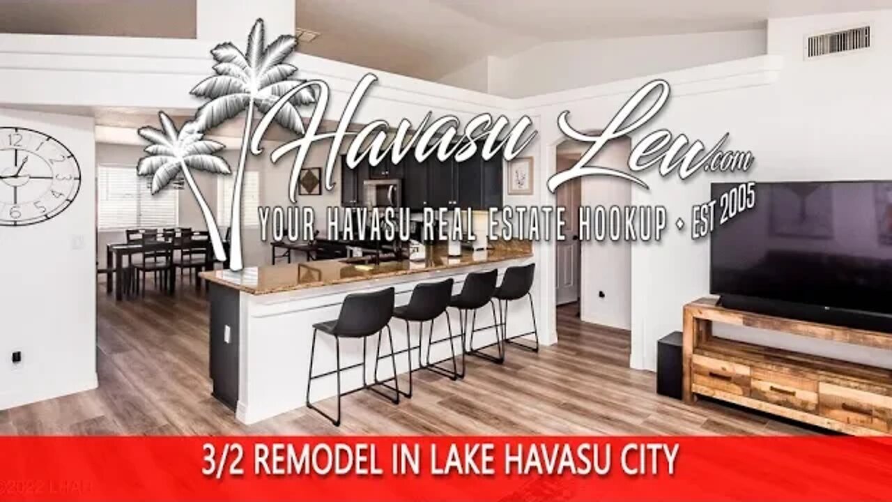 Lake Havasu Home Remodel 3240 Hidden Valley Dr MLS 1023691