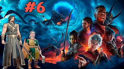 Нашли Карлах и стараемся попасть в дырочку - пещеру #Часть #006 Baldur's Gate 3 кооп прохождение
