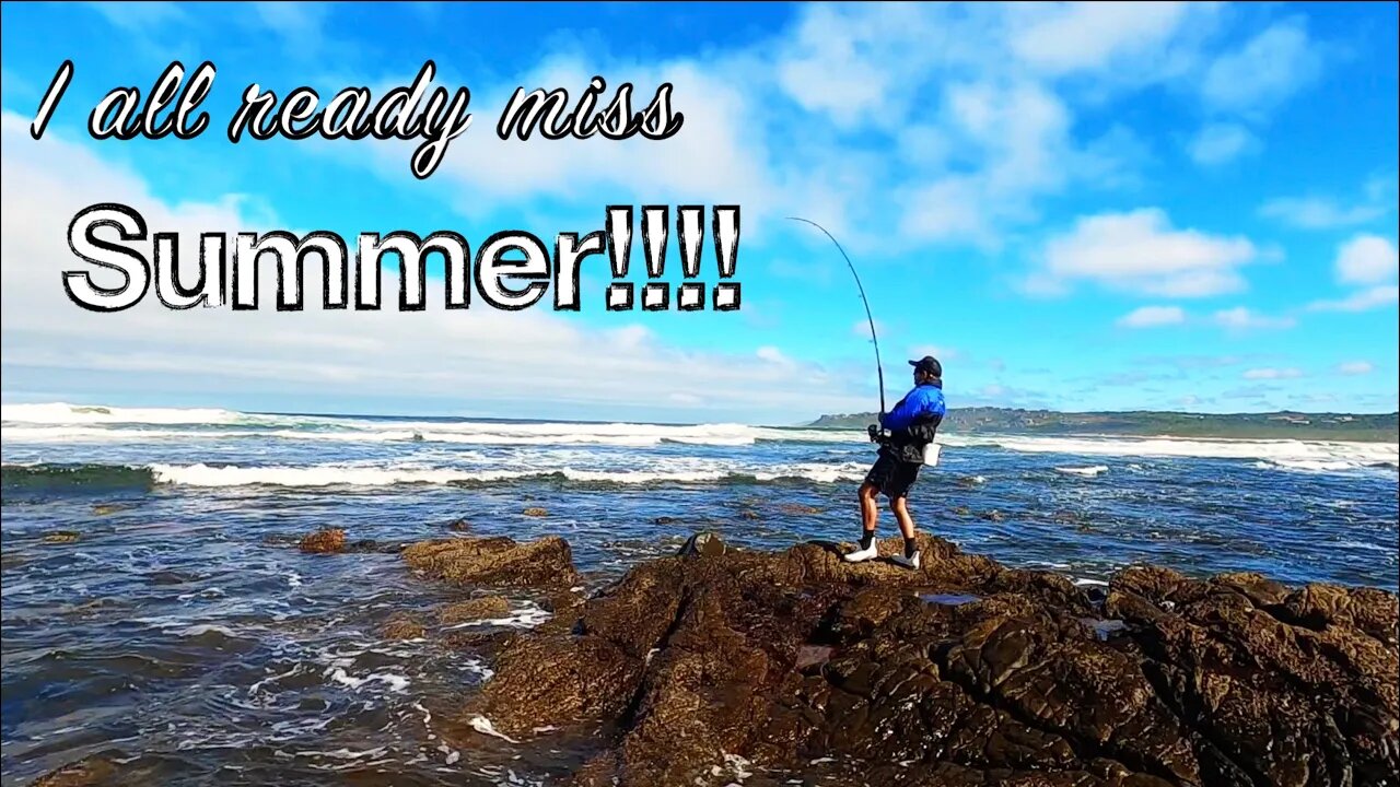 JUST LIKE THAT SUMMER IS GONE AND THE BATTLE TO FIND FISH HAS BEGUN! FIRST GALJOEN SESSION WENT....