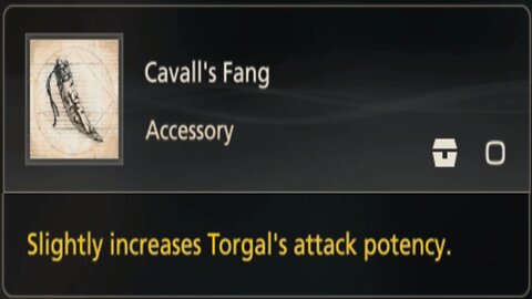 Final Fantasy 16 A Bone to Pick - Cavall's Fang - Torgal & Clive bonding