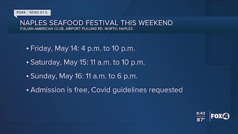 The Naples Seafood Festival underway