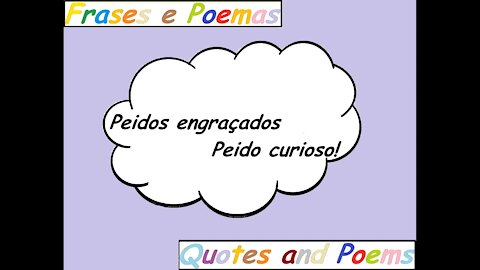 Peidos engraçados: Peido curioso! [Frases e Poemas]