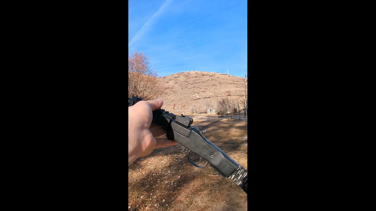 22mag folding survival rifle