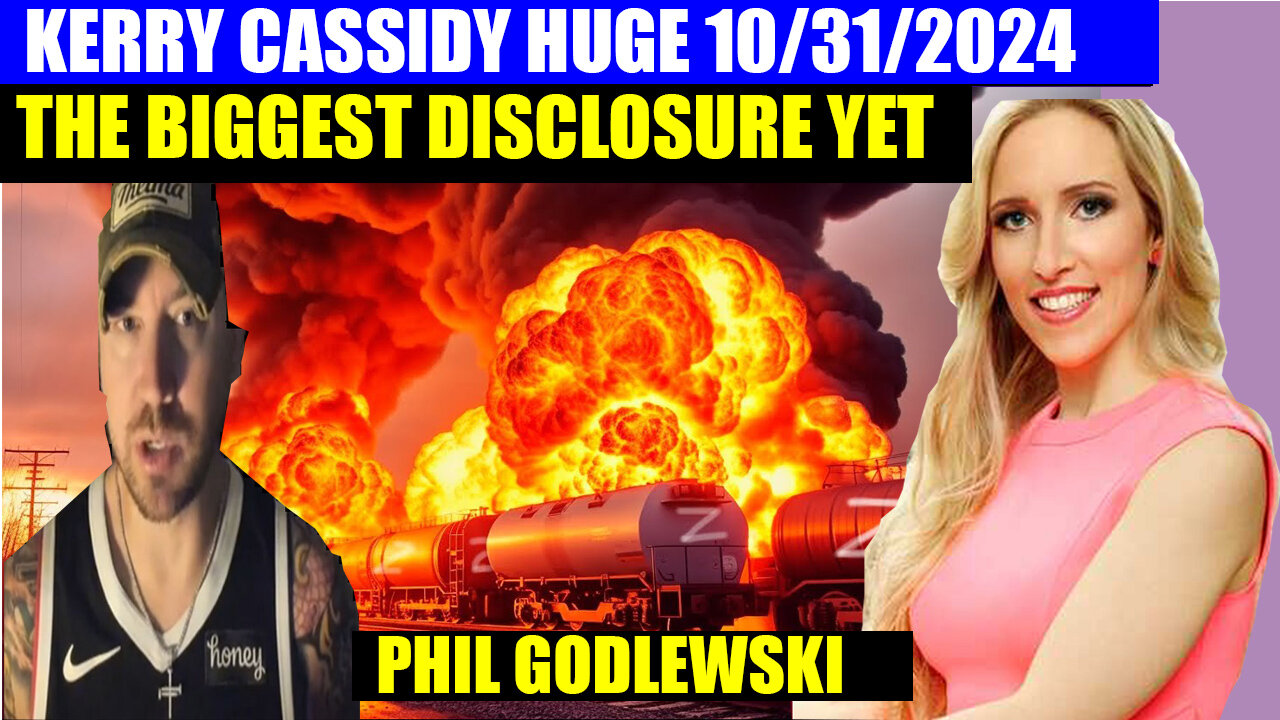 PHIL GODLEWSKI & KERRY CASSIDY BOMBSHELL 10/31/2024 💥 Trump As Commander In Chief 💥 JUAN O SAVIN