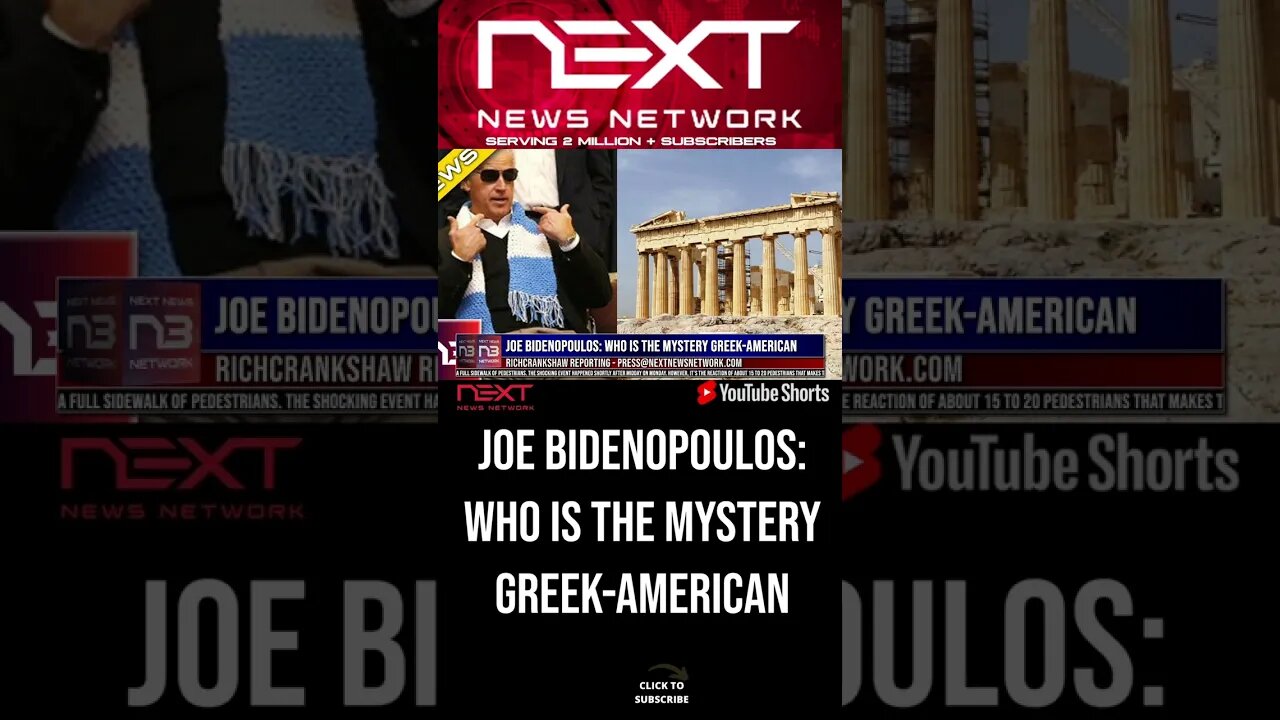 Joe Bidenopoulos: Who is the Mystery Greek-American #shorts