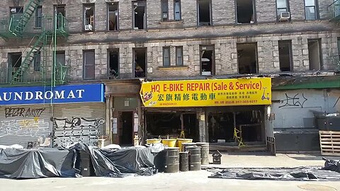 80 Madison Street Fire E bike aftermath