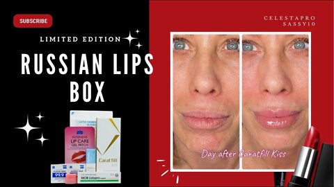Trying the Russian Lip Technique 👄 Limited Edition Box