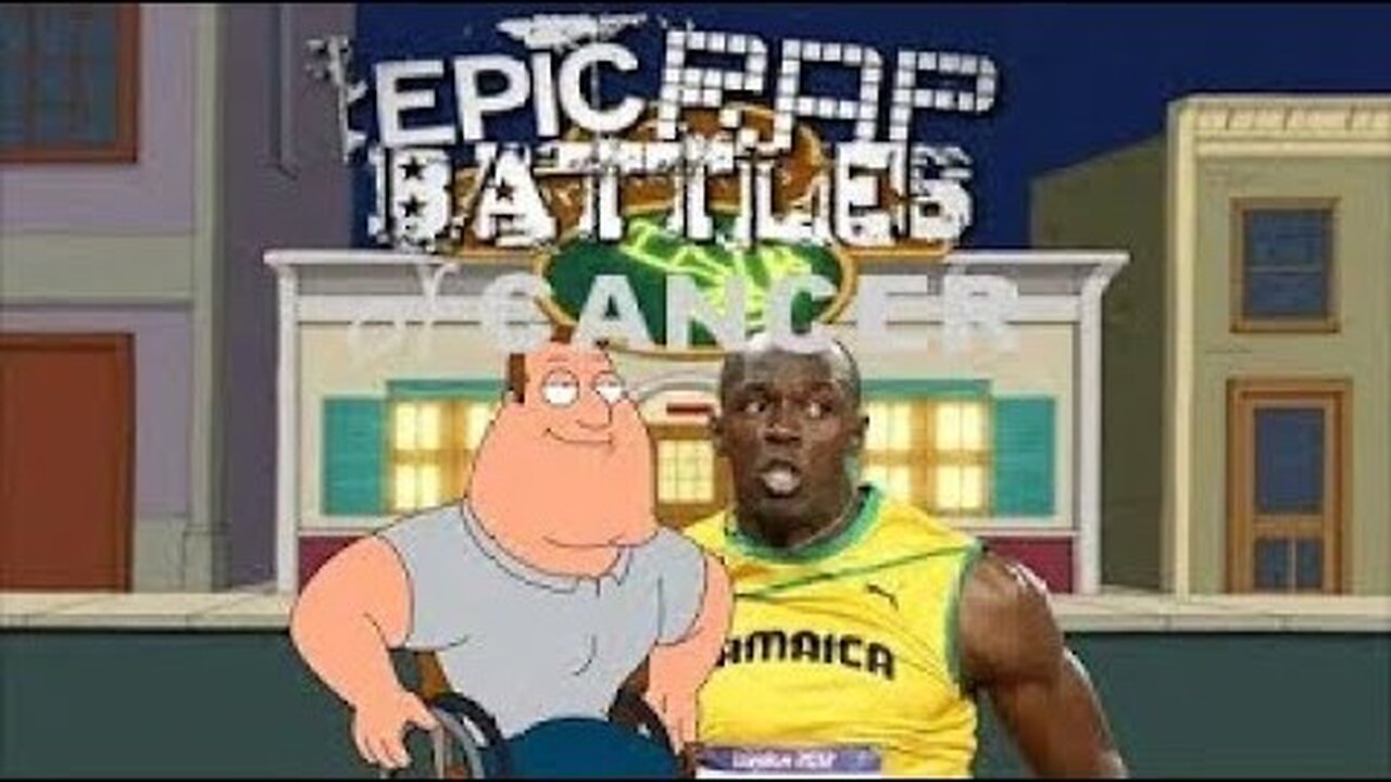 Joe Swanson vs Usain Bolt Epic Rap Battles Of Cancer