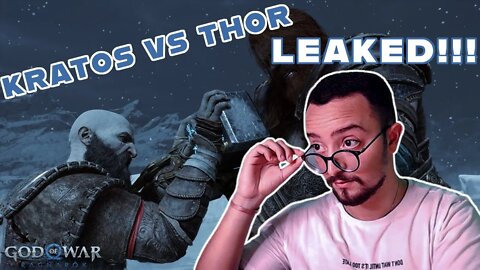 KRATOS VS THOR LEAKED!!! ⚒ | and a reaction to the full story of Kratos