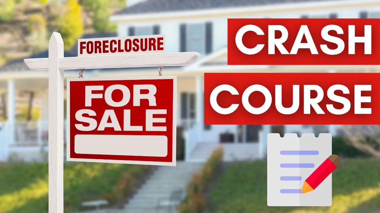 How to Find and Buy Foreclosed Homes in 2022 (crash course)