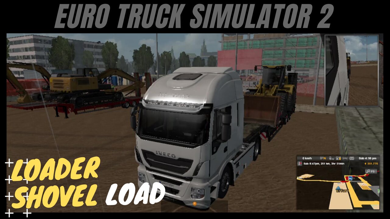 🚚 LOADER SHOVEL LOAD - FROM ERFURT TO HANOVER