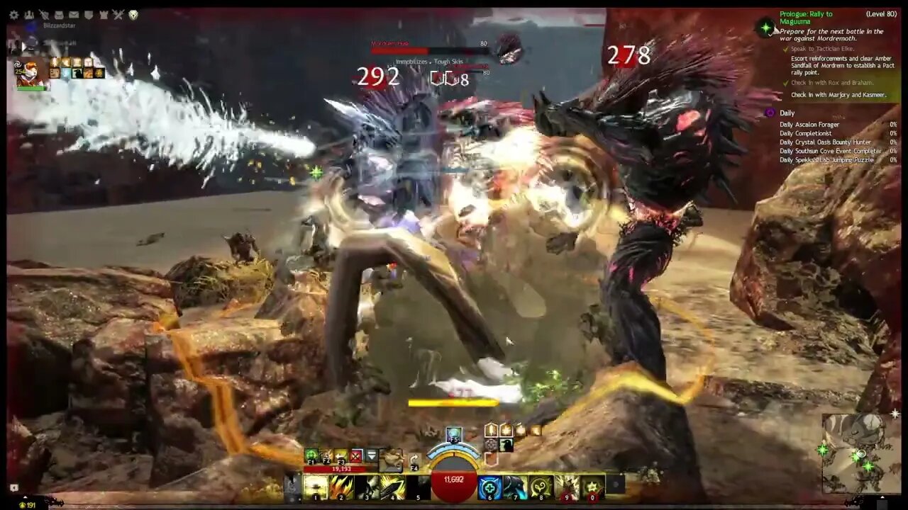 Guild Wars 2 Heart of Thorns Part 1, Finding part of the Pact.