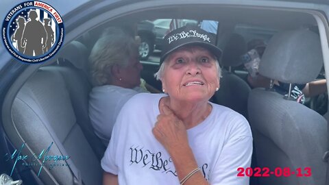 TRUMP MAR-A-LAGO 8-13-22 VFAF Supporter Max Morgan interviews 82 year old Cuban Refugee