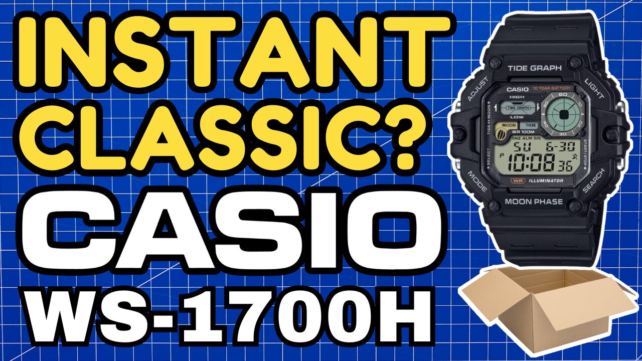 ⌚ NEW 2024 Casio WS-1700H Unboxing 📦🤔 OVERHYPED? 📈💲