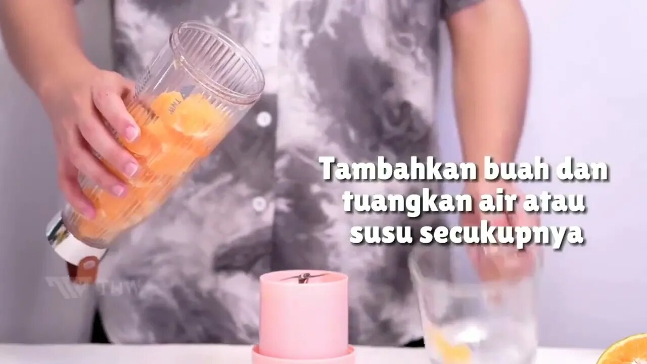 Cara Membuat Jus Buah Segar dan Milkshake Lezat dengan TNW Juice Blender