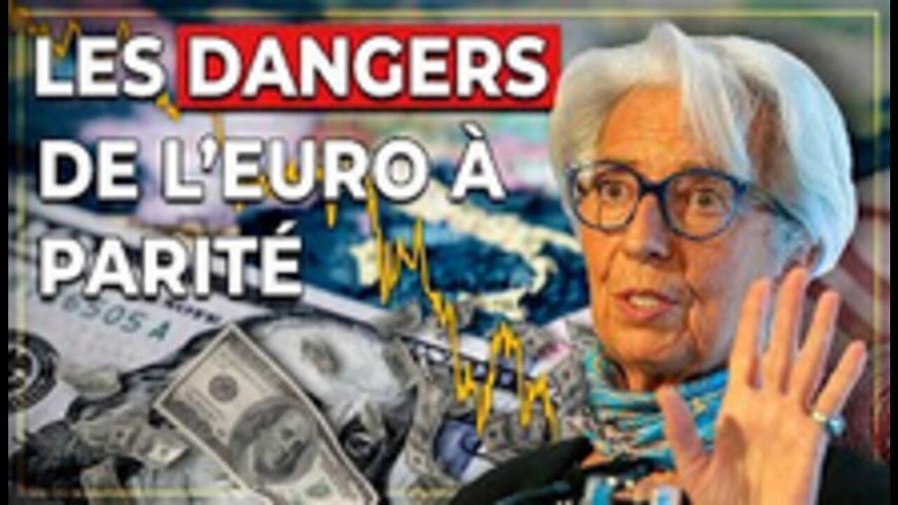 Chute de l'Euro La Catastrophe de l'Euro à Parité avec le Dollar ! Nous le paierons cher !