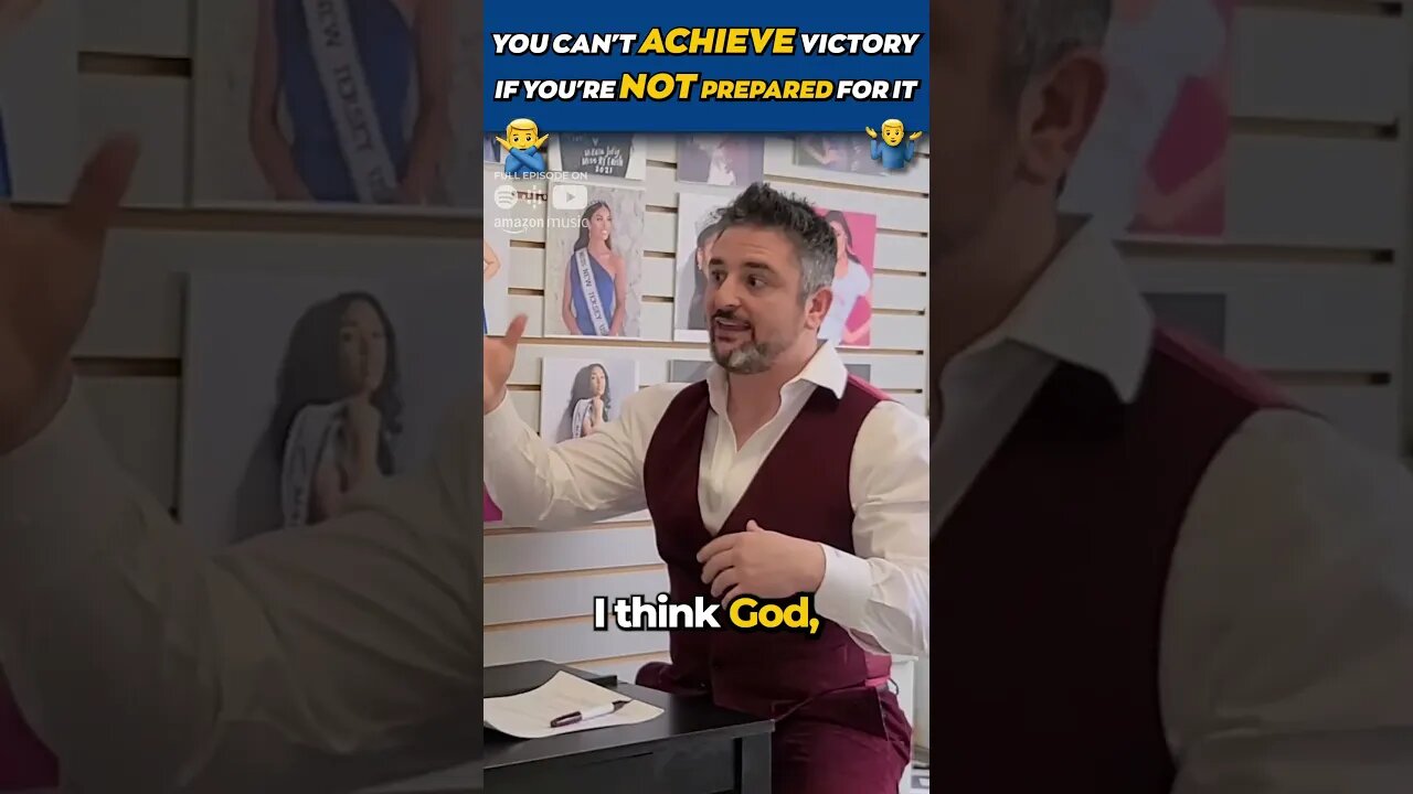 You Can't Achieve Victory If You're Not Prepared For It