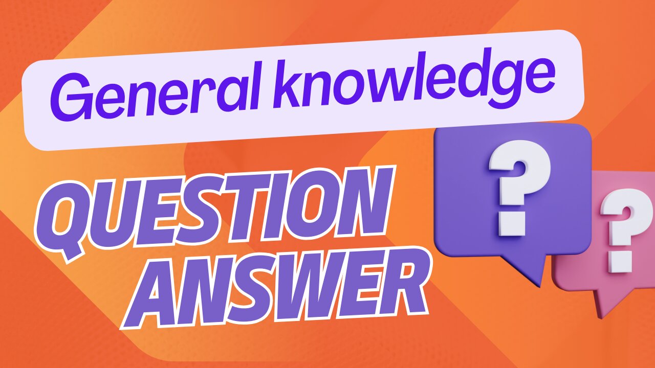 |Gk Questions|| GK in English || General Knowledge quiz|| MCQ Quiz||