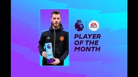 De Gea wins EA SPORTS Player of the Month award