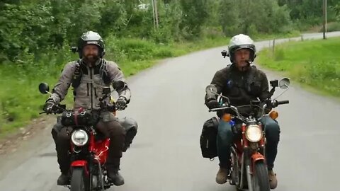 1,000 ! Miles ! Across ! Alaska! ! 1975 ! Honda ! CT90 ! vs