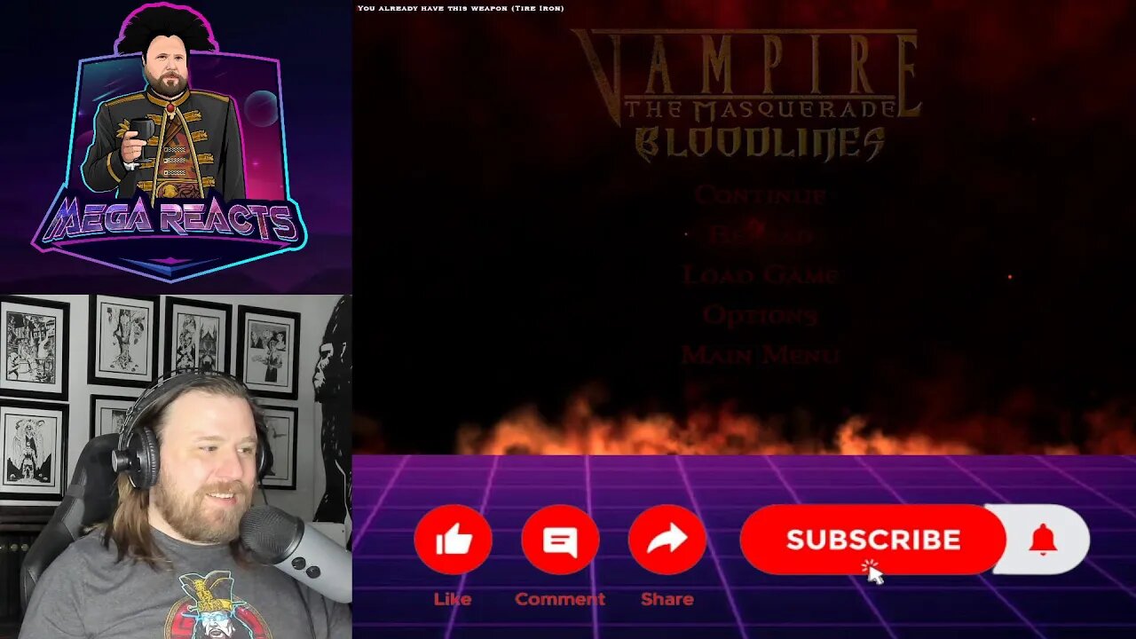 Veteran VTM Player Plays Vampire the Masquerade Bloodlines for the First Time.