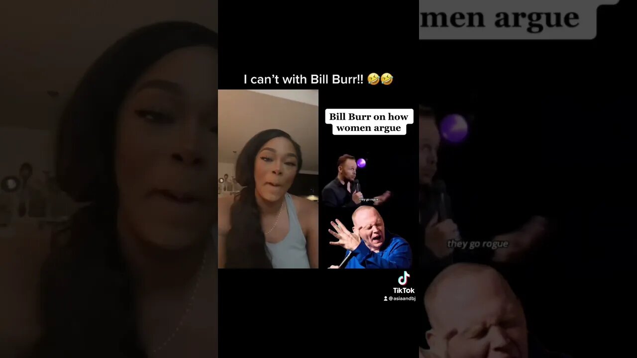 Is this how women argue? 😲🤣 #shorts #comedy #BillBurr #viral #funnystandup