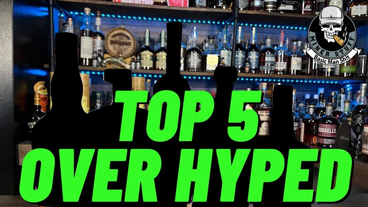 TOP 5 OVER HYPED BOTTLES OF WHISKEY | DON'T OVER PAY