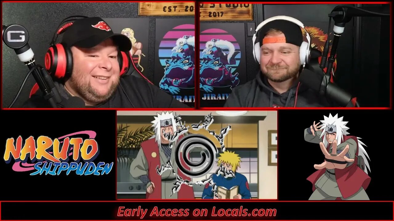 Naruto Shippuden Reaction - Episode 128 - Tales of a Gutsy Ninja ~Jiraiya Ninja Scroll~ Part 2