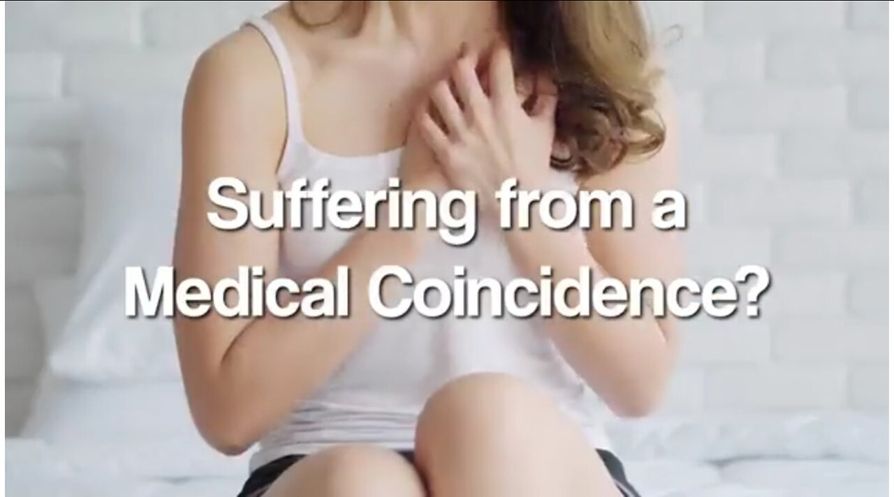 Funny advertise - Suffering from a medical coincidence