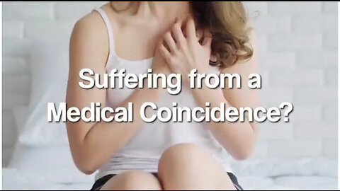 Funny advertise - Suffering from a medical coincidence