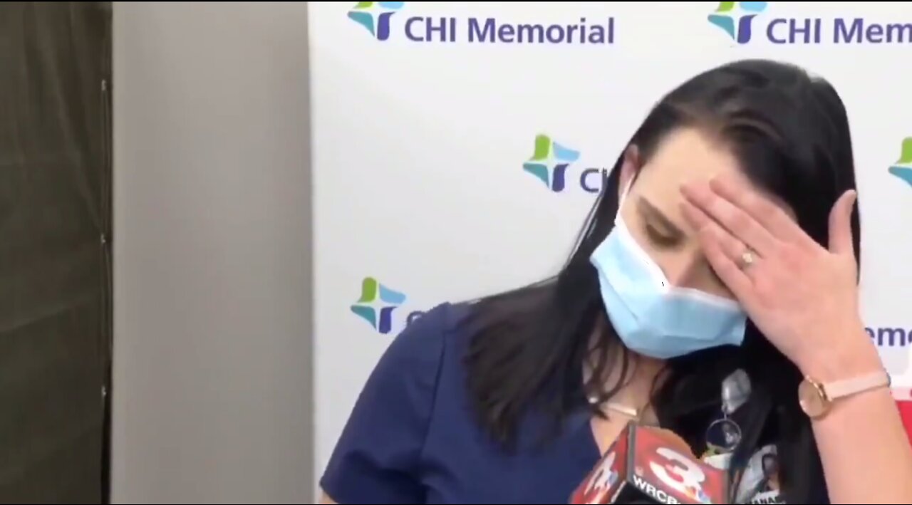 Nurse Passes out on Live Tv after taking Covid19 Vaccine