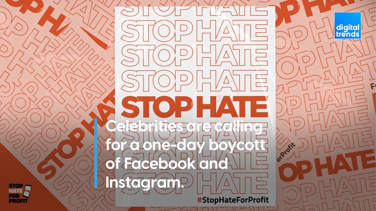 Celebrities are calling for a one-day boycott of Facebook and Instagram.