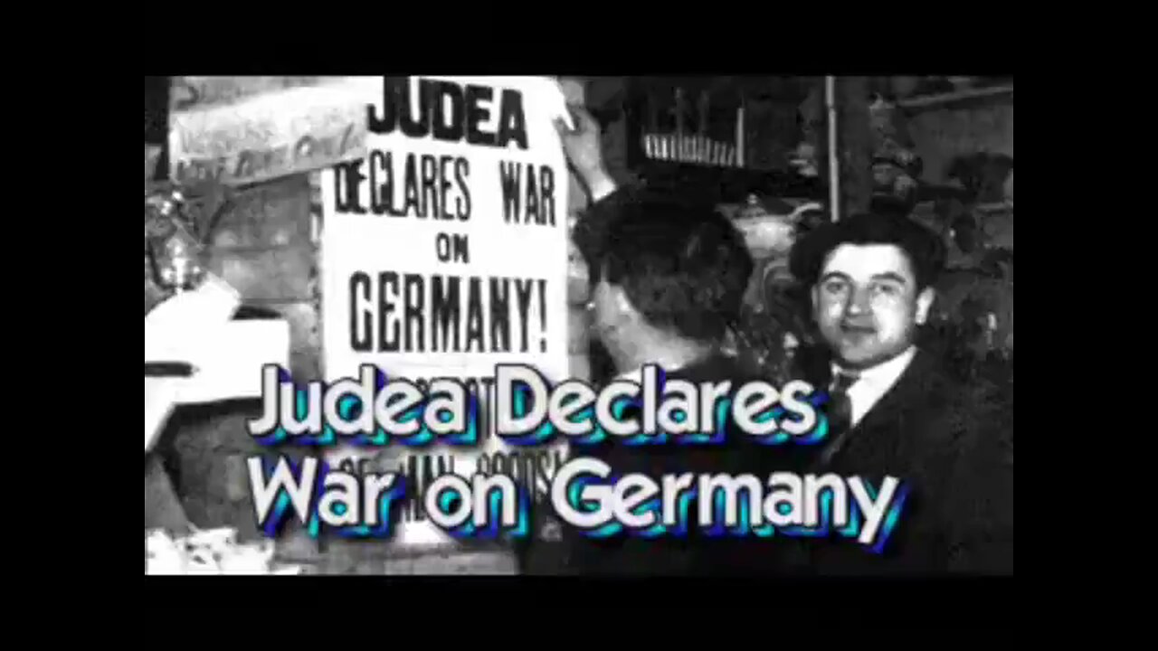 Judea Declares War On Germany - Full Documentary