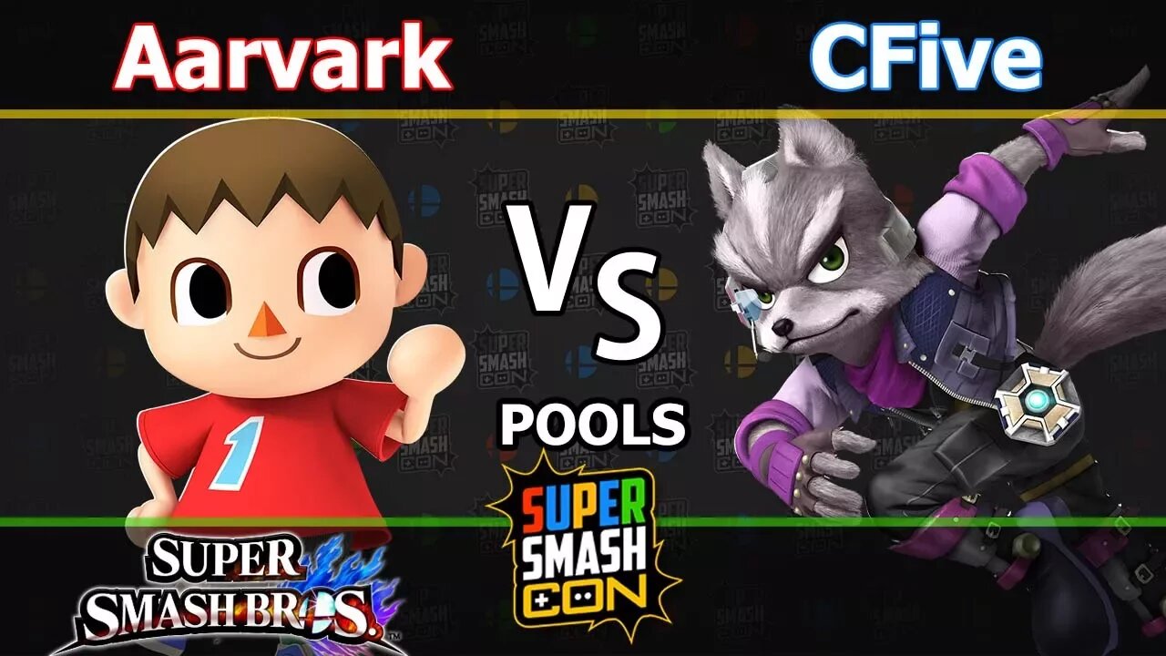BSD|Aarvark (Villager) vs. BSD|CFive (Fox) - Wii U Singles Pools - SSC2017